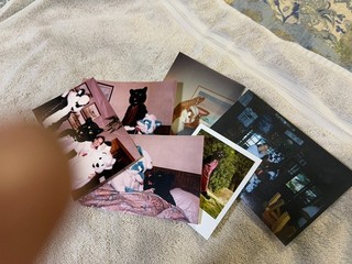 6 Vintage Fursuit photos Confurence 1994 Panthres Kimba Toron Vicky Rabbit