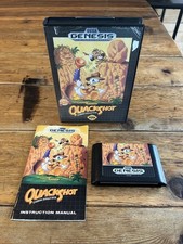 QuackShot Starring Donald Duck Sega Genesis Complete CIB Clean Cartridge‼️