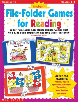 Instant File-Folder Games for Reading, Burch, Marilyn M