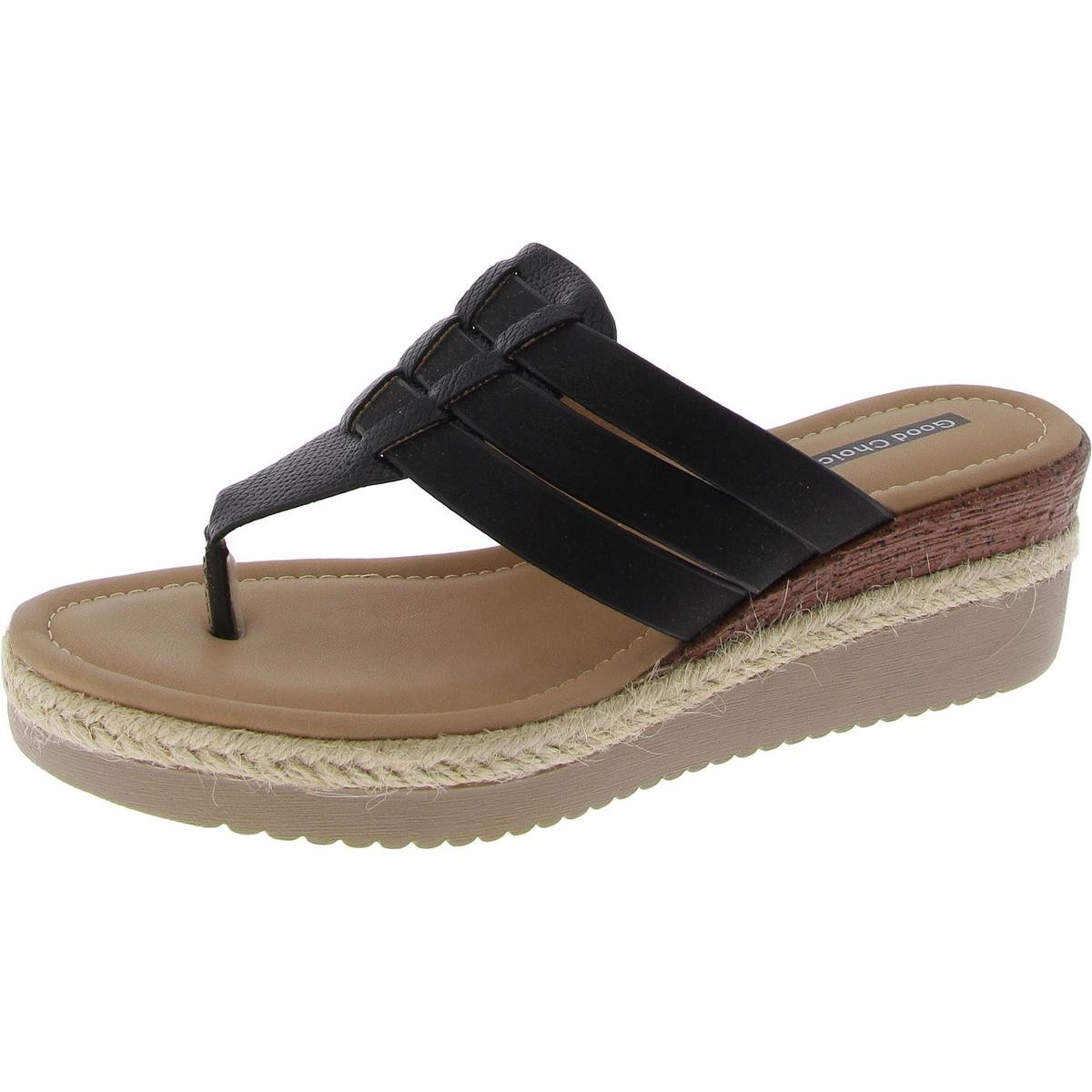 Хороший выбор Женских черных босоножек-слипонов на ремешках 6.5 Medium (B,M) BHFO 8510