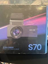 dash cam front and rear S70