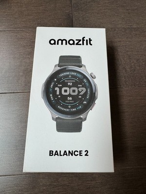 Amazfit Balance 2 Smart Watch 47mm AMOLED Sapphire Glass Display, 21 Day Battery