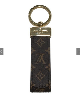 Louis Vuitton Porte Cles Dragonne Schlüsselanhänger M65221 Monogramm Original...