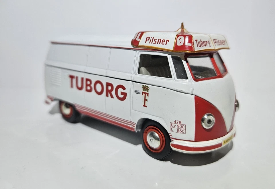 Minichamps 1:43 VW T1 LIEFERWAGEN DELIVERY VAN "TUBORG LIMITIERTE EDIT. 1344 PCS - Bild 2 von 4