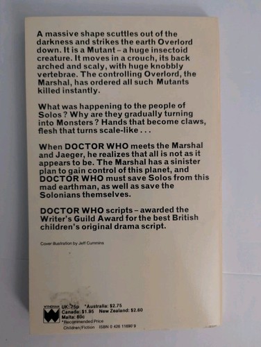 Doctor Who And The Mutants By Terrance Dicks - Bild 2 von 6