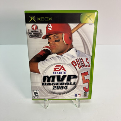 MVP Baseball 2004 (Microsoft Xbox, 2004) Complete CIB