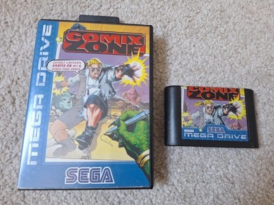 Comix Zone - Sega Mega Drive Game + Box - NO MANUAL