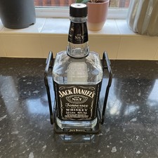Jack Daniel’s 3 Litre (empty) Bottle With Cradle Stand.