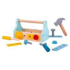 Cassetta degli Attrezzi Gioco per Bambini in Legno . - 23132 GIODICART