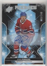 2019-20 SPx Rookies Auto 93/149 Tier 2 Rookies Ryan Poehling #68 Auto 00pq