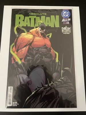 Absolute Batman #9 Nick Dragotta Cover (DC Comics August 2025) for