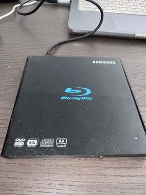 Samsung Portable Slim External USB Blu-Ray DVD Brenner Lesegerät Laufwerk SE-506CB/RSBD