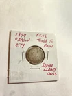 1877 FINE CARSON CITY TOUGH TO FINE SEATED LIBERTY DIME
