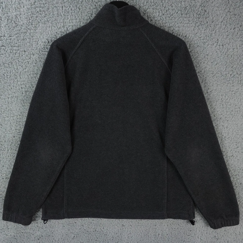 Chaqueta Columbia para mujer grande gris Benton Springs cremallera completa polar al aire libre senderismo Foto 2 de 4