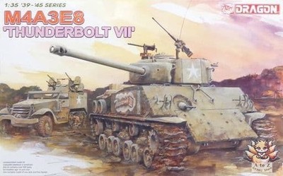 Dragon 1/35 US M4A3E8 Sherman Easy Eight Thunderbolt VII [DR6183] Plastikmodell