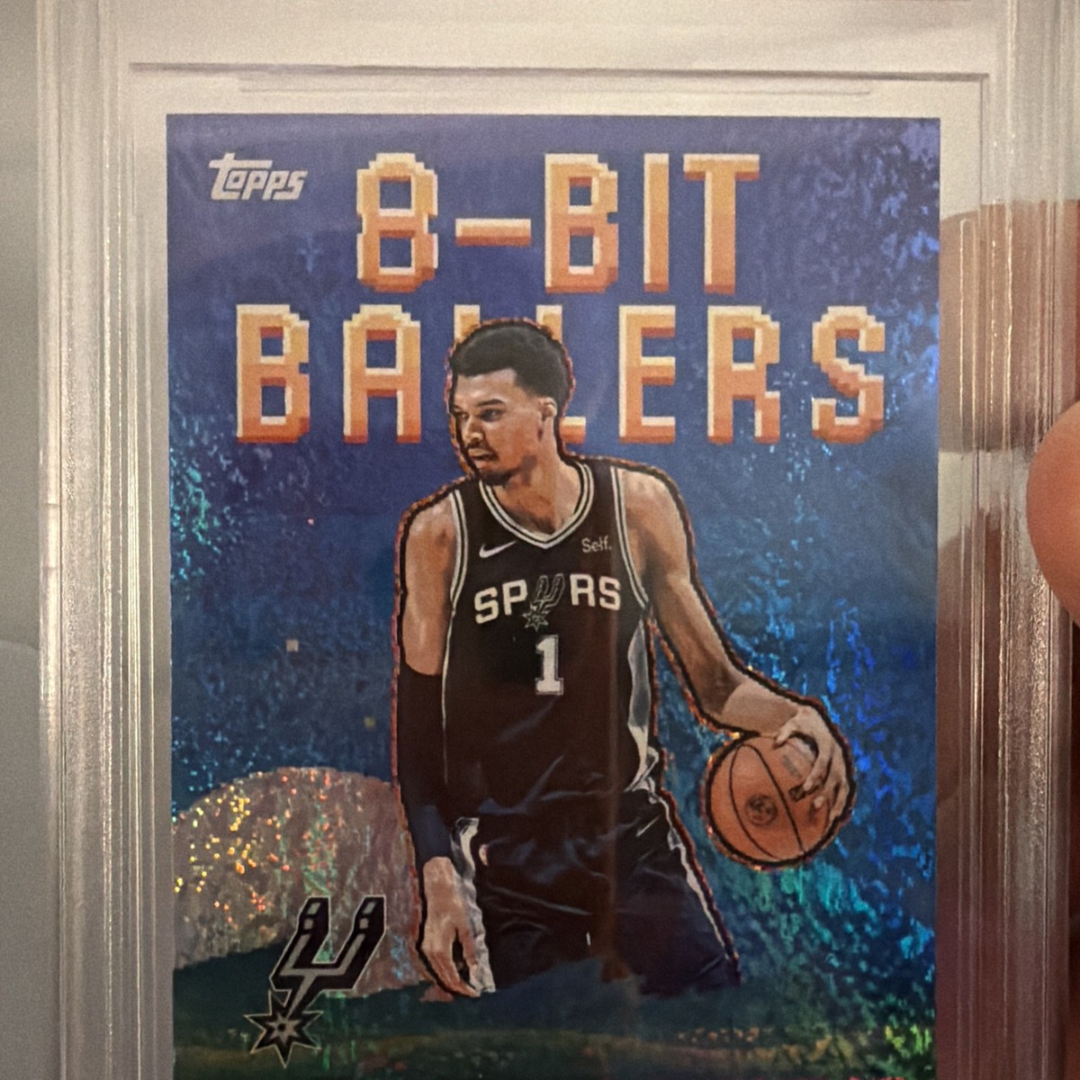 2025-26 Topps - 8-Bit Ballers Victor Wembanyama #8B-4 Holofoil for