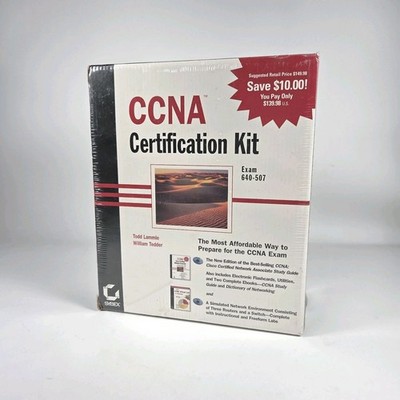 CCNA Certification Kit Exam 640-507 Pub 2000 SYBEX - New Sealed 