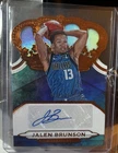 2018-19 Crown Royale Jalen Brunson Rookie Auto /149 #CR-JBS RC Mavs Knicks