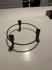 Hearth Hand Magnolia Black Wire Candle Holder Candelabra  NEW NWOT