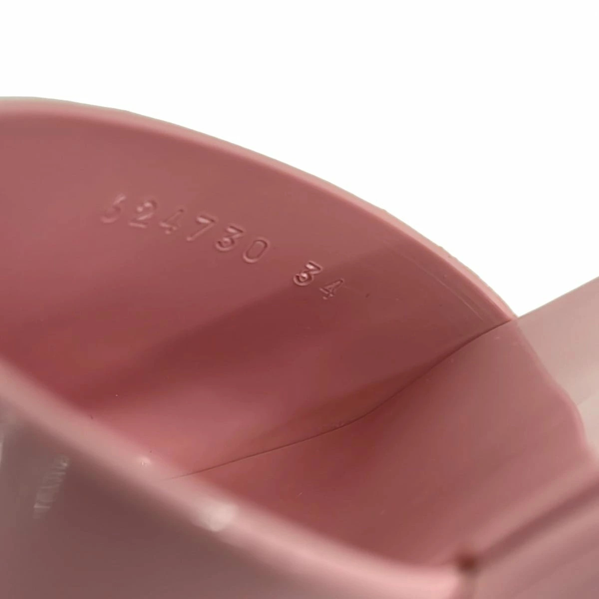 GUCCI Mule Embossed Logo/Chky Heel Light Pink thumbnail 6