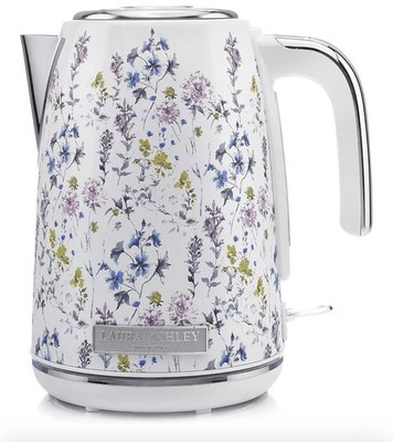 Stainless Steel Electric Jug Kettle 1.7 Liter - 1500W Rapid Boil Wild Meadow NEW