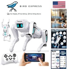Smart Robot Dog with 30 Actions STEM Learning, App Programmable Kids Age 6 