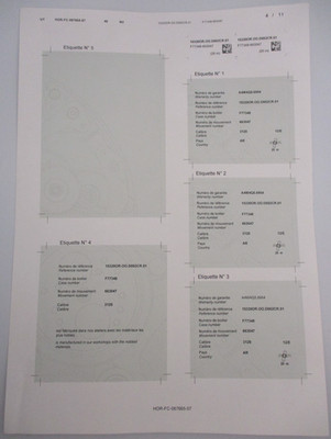 Rare Audemars Piguet Millenary 15320OR.OO.D002CR.01 Gold Watch Labels Document