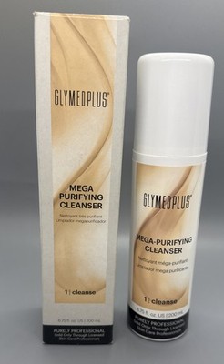 GlyMed Plus Mega Purifying Cleanser 6.75oz / 200mL - Pro Size New With Box