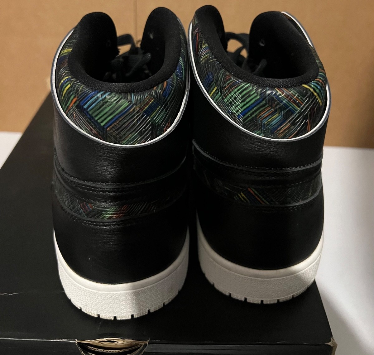 美品 AIR JORDAN 1 RETRO HIGH BHM 28cm Nike Air Jordan 1 Retro High Nouveau BHM Men's 836749-045 | eBay