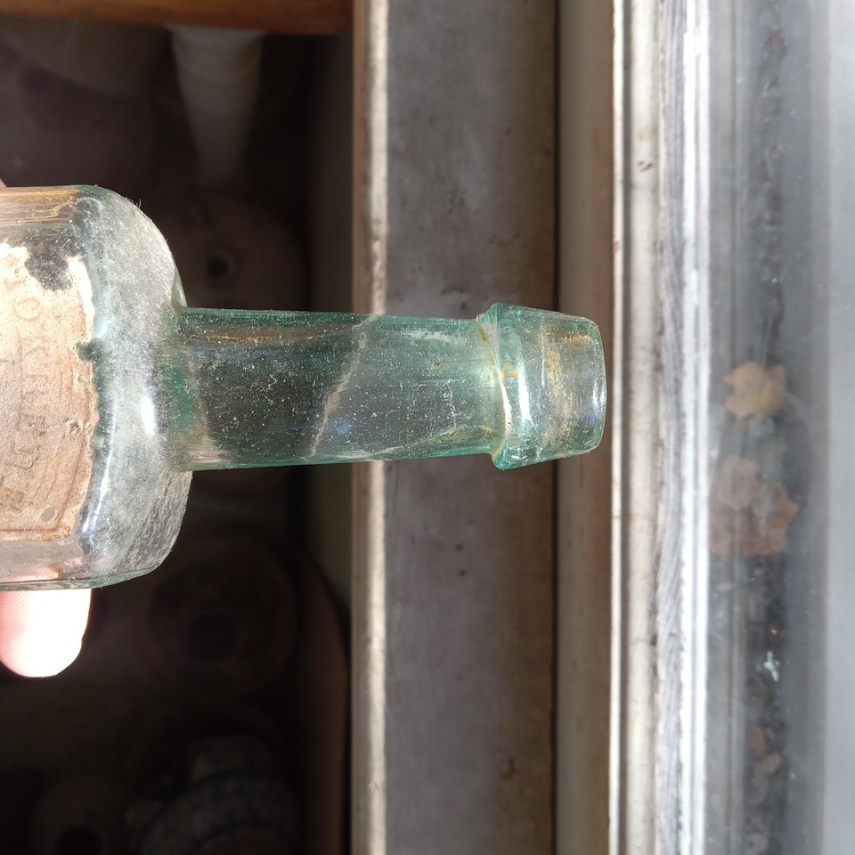 1860s HUTCHINGS & HILLYER BIOKRENE NEW YORK EMB &LABEL APPLIED TOP ...