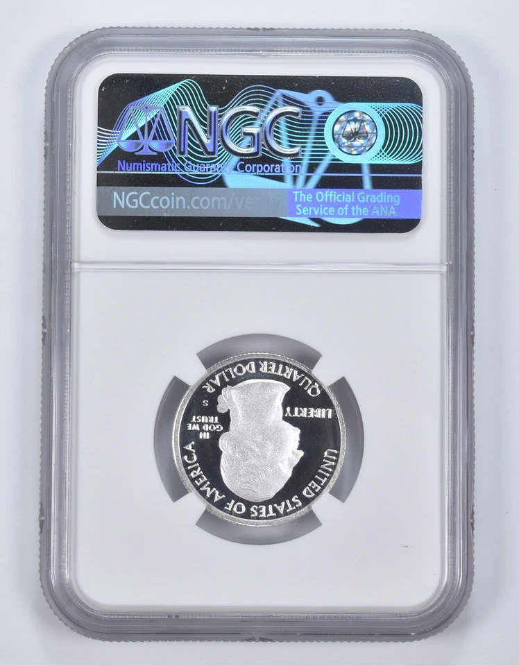 2013-S Silver PF70 ANT Fort McHenry Quarter Limited Edition NGC *0197 - Image 2 of 4