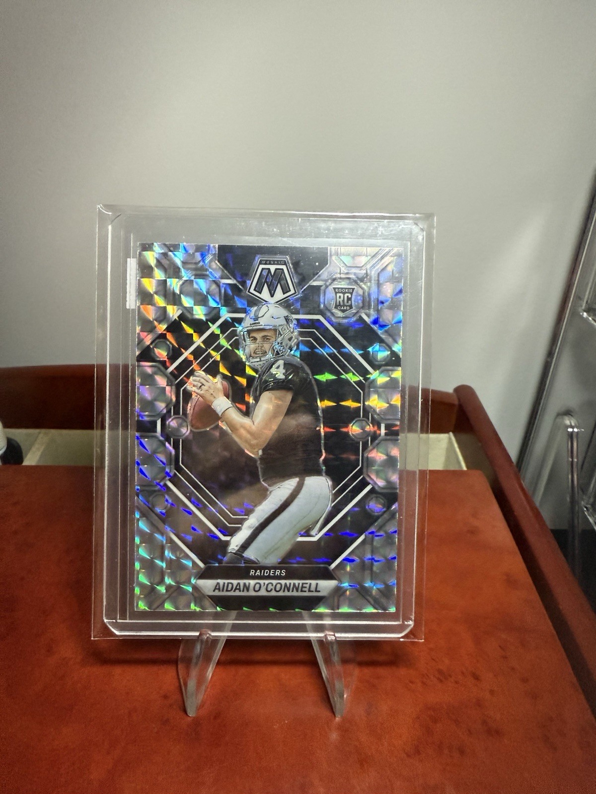2023 Panini Mosaic - Rookies Aidan O'Connell #281 Mosaic Prizm (RC)
