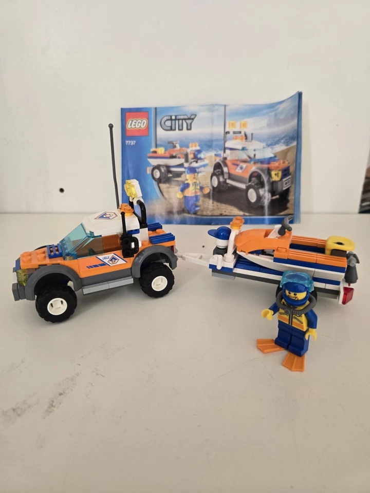 LEGO City 7737 Coast Guard 4WD & Jet Scooter, photo 4 sur 4
