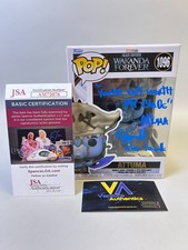 Alex Livinalli Signed Attuma Black Panther 1096 Funko Pop w/ JSA COA