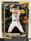 Konnor Griffin 2024 Bowman Chrome Draft Sapphire Gold Refractor /50 CENTERED