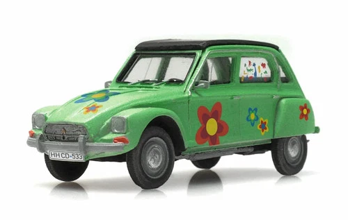 HO Scale Vehicles - 387.666 - Citroën Dyane Flower Power