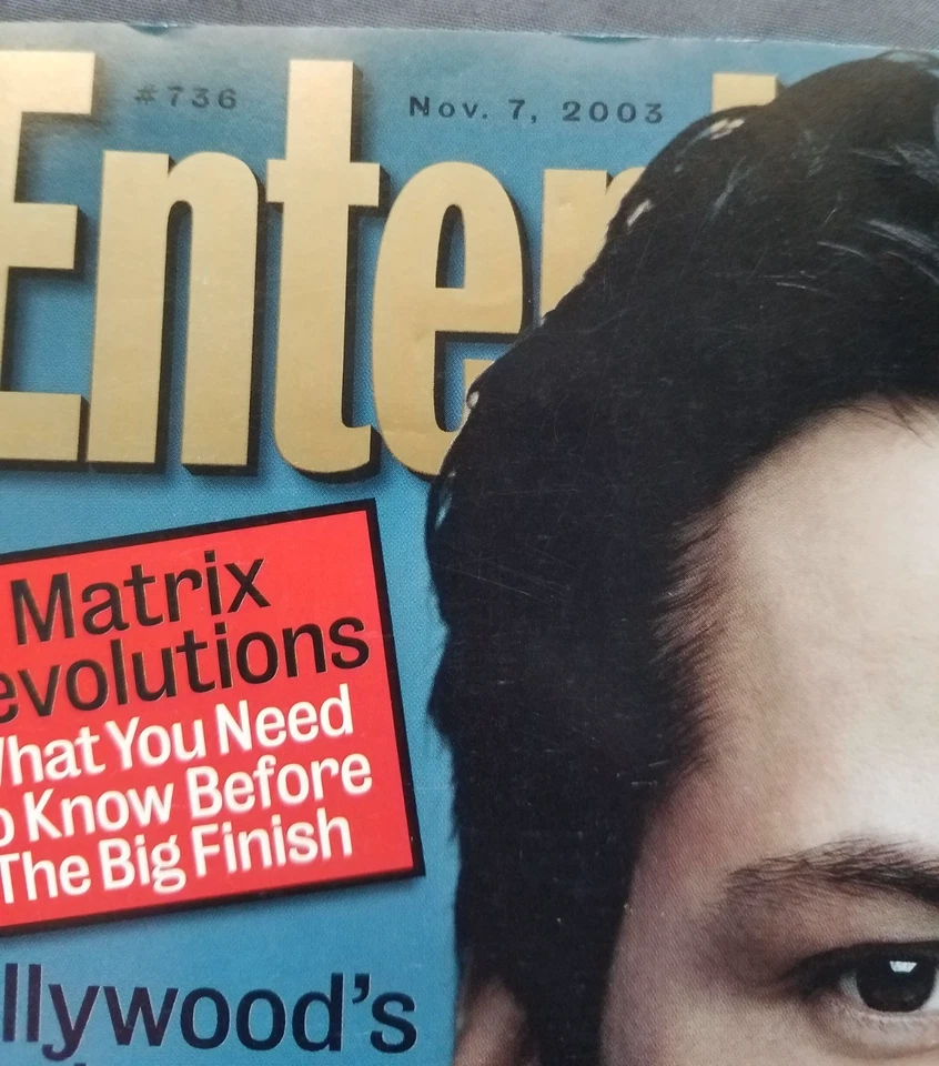 KEANU REEVES - Nov 7 2003 Entertainment Weekly AMBER TAMBLYN - ED HARRIS STING - Image 4 of 4