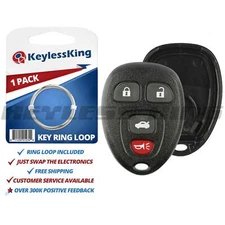 New Replacement Keyless Entry Remote Key Fob Shell Case Pad Fix for OUC60270
