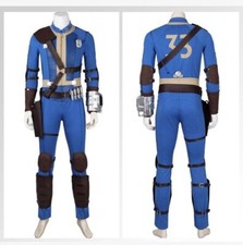 Vault 33 Refuge Dweller Halloween Cos Party Shelter Jumpsuit Costume Suit Outfit