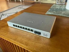 Unclaimed Cisco Meraki MS120-8LP-HW 8-Port PoE  Managed Switch