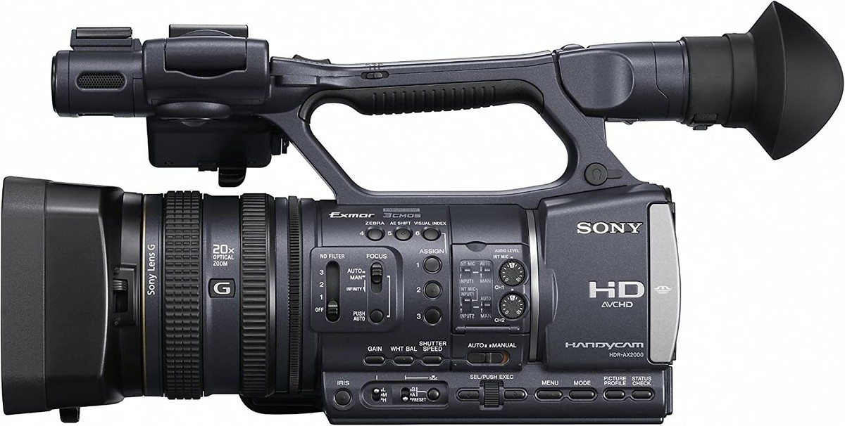 SONY | HANDYCAM FULL HD DIGITAL CAMCORDER ✪NOS✪ HDR-AX2000 SONY | HANDYCAM FULL HD DIGITAL CAMCORDER ✪NOS✪ HDR-AX2000