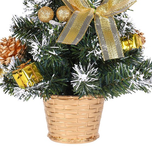 18" Tabletop Christmas Tree for Dining Table Xmas Tree Star Decor Mini Pine Tree - Picture 10 of 15