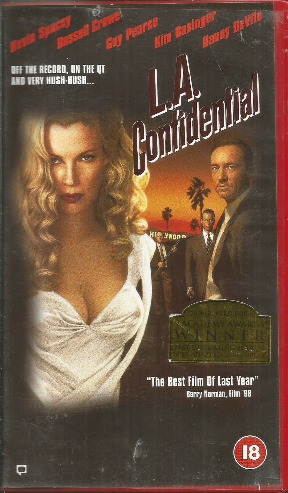 L. A. CONFIDENTIAL ~ PAL REGION VHS 99p