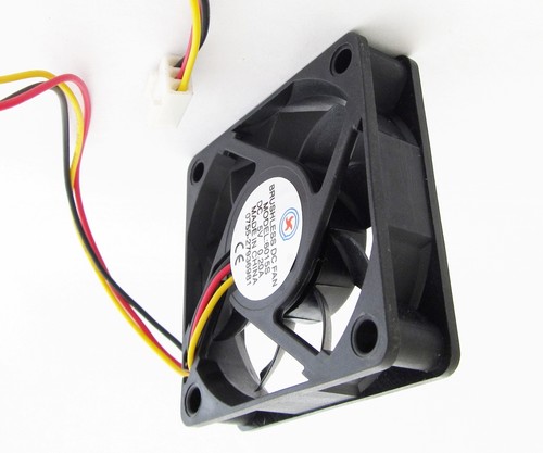 50pcs Brushless DC Cooling Fan 60x60x15mm 60mm 6015 7 blades 5V 3pin Connector - Picture 6 of 6
