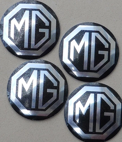 MGB ROSTYLE WHEEL CENTER EMBLEMS [set of 4] MGB + MGBGT