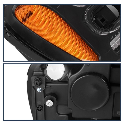 Conjunto de faros para Chevrolet Trailblazer 2002-2009 carcasa negra - Imagen 9 de 9