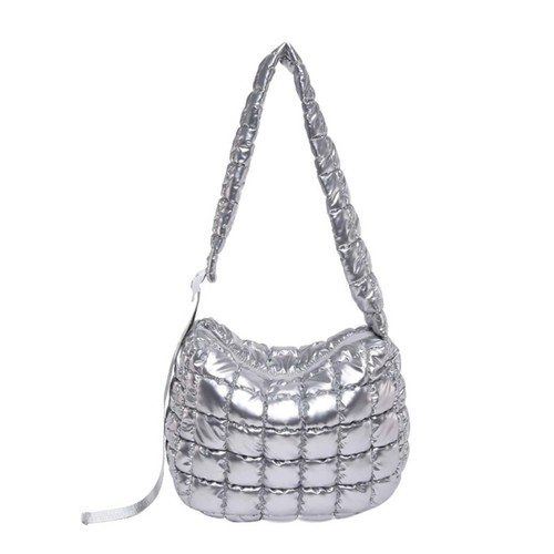 Multipurpose Quilted Puffer Crossbody Bag for Women Large Capacity Handbag Purse - Picture 10 of 20