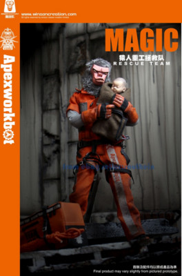 Ape Creation 1/6 Ape-Man Heavy Industry Rescue Team Magic Figure