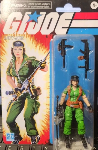 2020 G.I. Joe Retro Collection Lady Jaye Figure New and Sealed