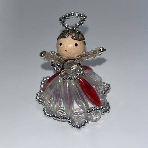 Adornos de Navidad Hecho a Mano Cuentas Ángel Multicolor Juego de 3 otros disponibles - Imagen 4 de 5